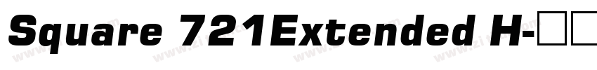 Square 721Extended H字体转换 Square 721Extended H字体转换
